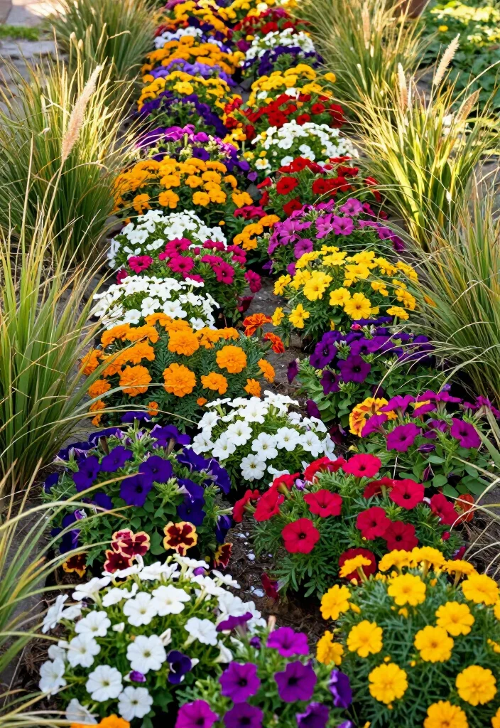 17 Stunning Drainage Ditch Landscaping Ideas That Will Transform Your Yard (You Won't Believe #5!) 18 17 Stunning Drainage Ditch Landscaping Ideas That Will Transform Your Yard (You Won't Believe #5!) - 7. Colorful Annuals 1