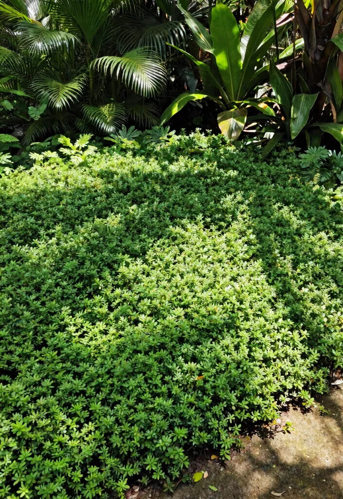 15 Stunning No Grass Jungle Landscaping Ideas for Eco-Friendly Homes! 34 Transform Your Space: 15 No Grass Jungle Landscaping Ideas for Eco-Friendly Homes! - 11. Low-Maintenance Ground Covers 1