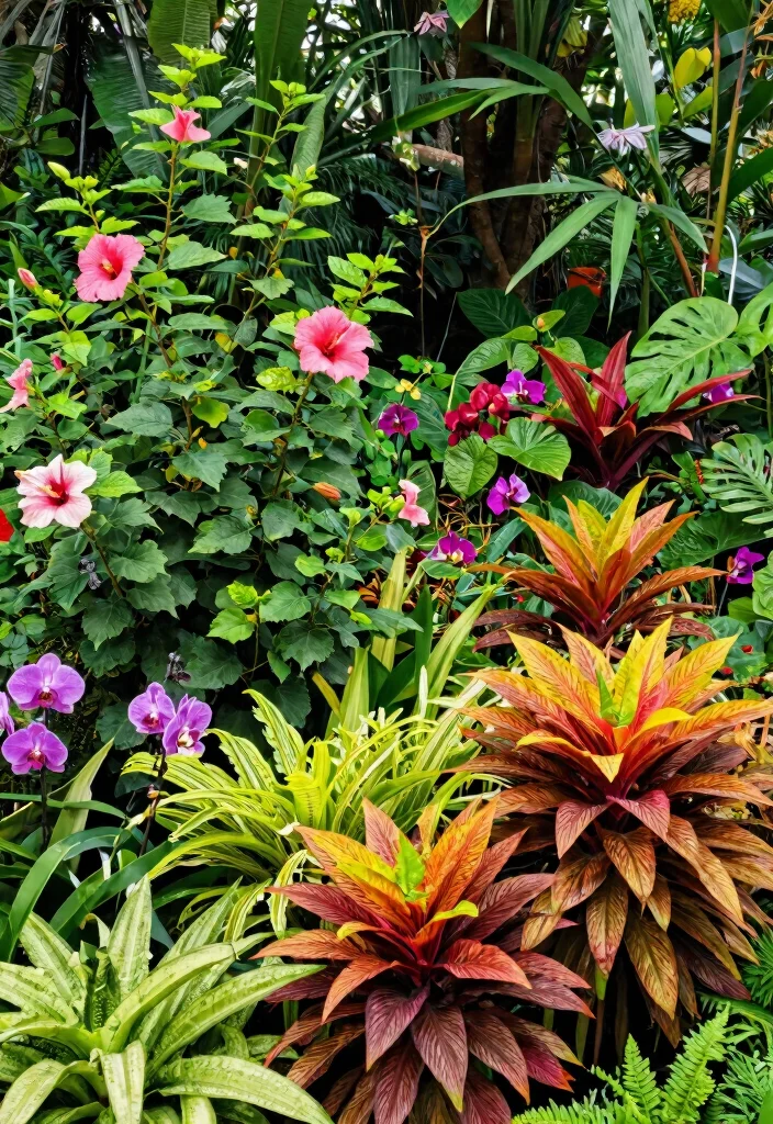 15 Stunning No Grass Jungle Landscaping Ideas for Eco-Friendly Homes! 45 Transform Your Space: 15 No Grass Jungle Landscaping Ideas for Eco-Friendly Homes! - 12. Seasonal Color Variation 1