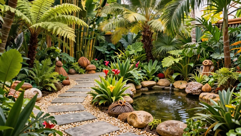 Transform Your Space: 15 No Grass Jungle Landscaping Ideas for Eco-Friendly Homes!