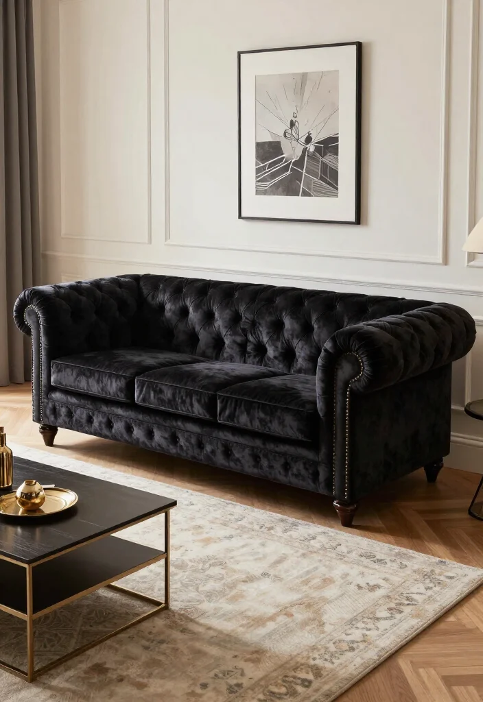11 Best Sofas For Back Support and Buying Guide - 3. Classic Comfort: The Chesterfield Sofa 1