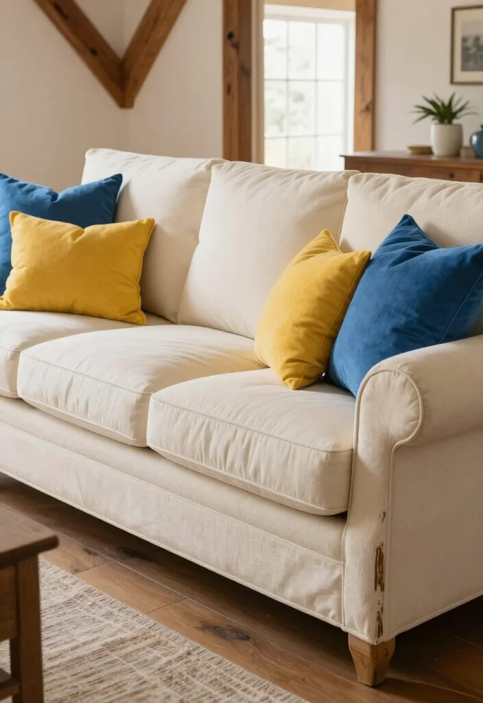 11 Best Sofas For Back Support and Buying Guide - 5. Rustic Charm: The Farmhouse Sofa 1