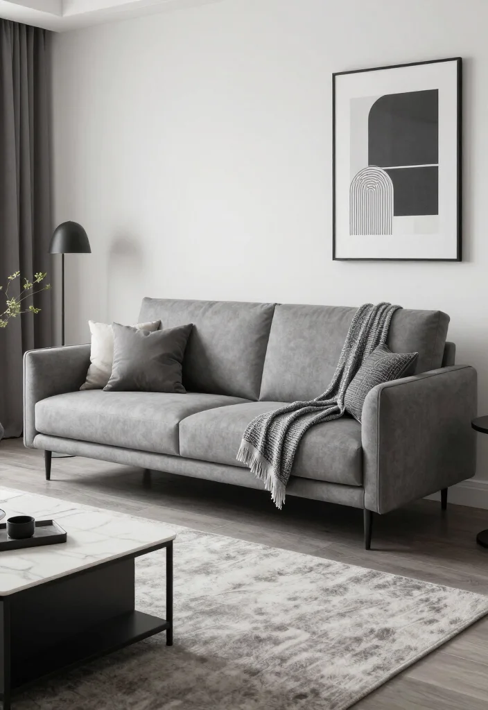11 Best Sofas For Back Support and Buying Guide - 6. Modern Minimalism: The Low-Profile Sofa 1