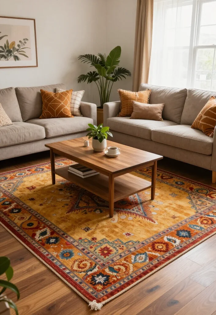 11 Home Upgrades Under $100 That Will Transform Your Space Instantly! - 7. Area Rugs 1