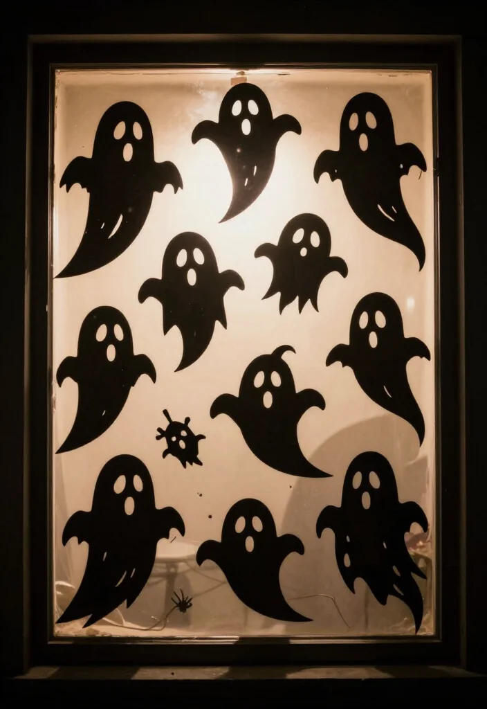 13 Spooktacular Halloween Window Decorations That Will Haunt Your Neighbors! 52 13 Spooktacular Halloween Window Decorations That Will Haunt Your Neighbors! - 9. Spooky Shadows 1