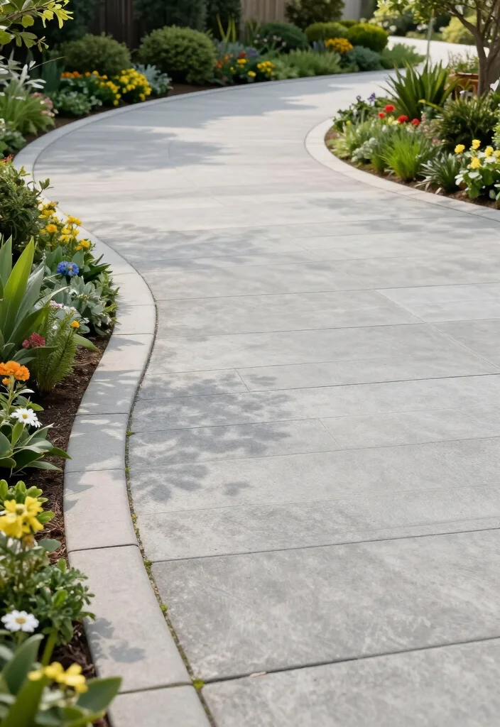 15 STUNNING Circular Driveway Ideas That Will Transform Your Home's Curb Appeal! - 1. Elegant Paved Circular Driveway 1
