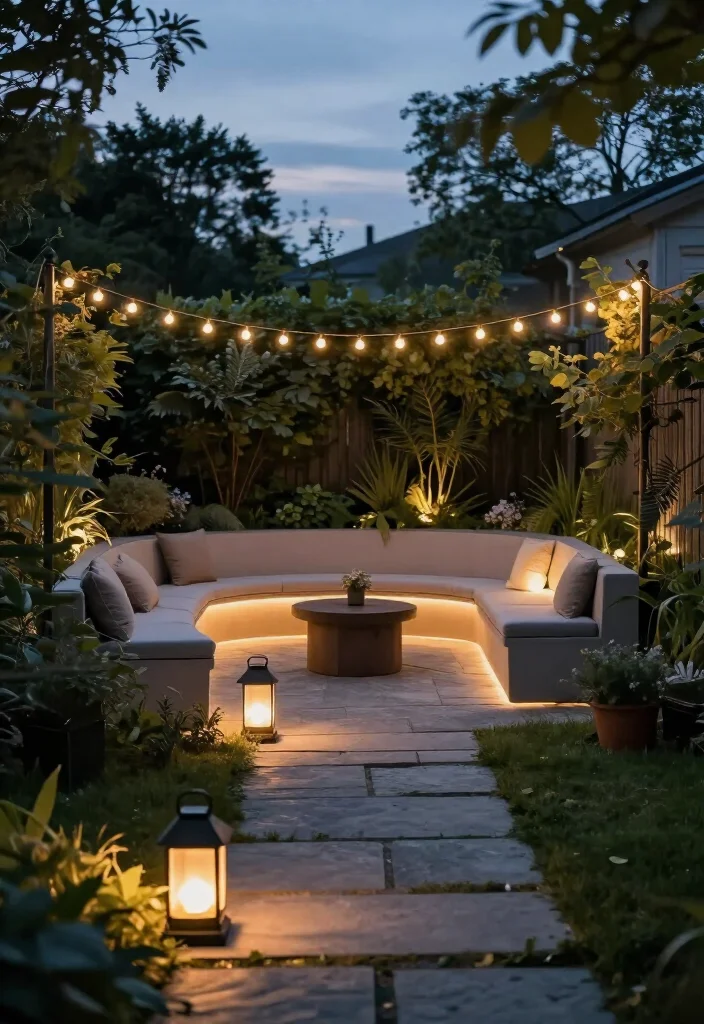 15 Scandinavian Landscaping Ideas That Will Transform Your Outdoor Space into a Nordic Paradise! 37 15 Scandinavian Landscaping Ideas That Will Transform Your Outdoor Space into a Nordic Paradise! - 6. Use Soft Lighting for Ambiance 1