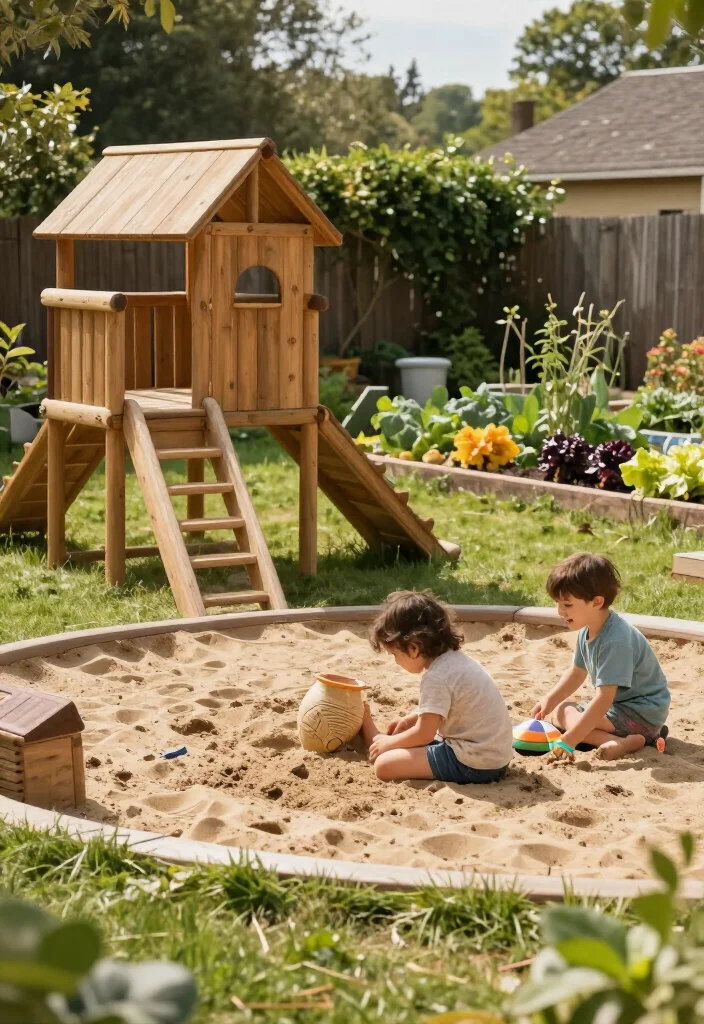 17 Rustic Backyard Ideas That'll Transform Your Outdoor Living Space (You Won't Believe #5!) - 16. Family-Friendly Play Areas 1
