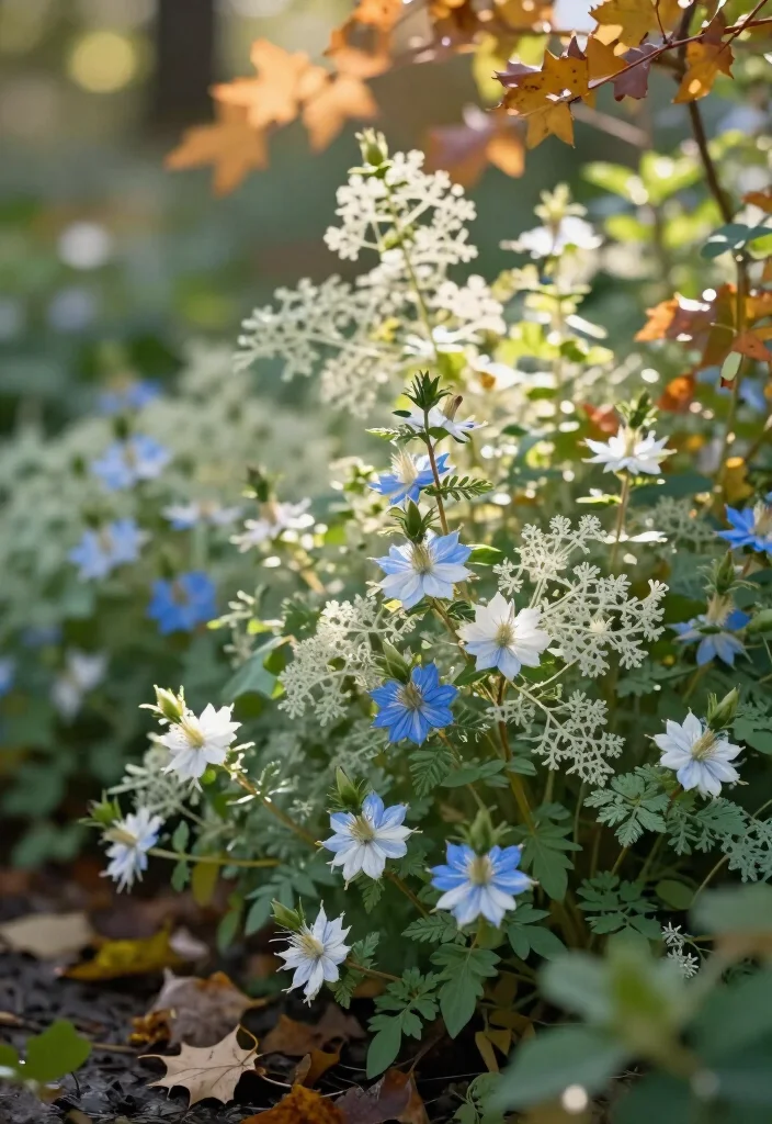 20 Stunning Autumn Flowers That Will Brighten Your Garden This Fall! 56 20 Stunning Autumn Flowers That Will Brighten Your Garden This Fall! - 13. Nigella (Love-in-a-Mist) 1