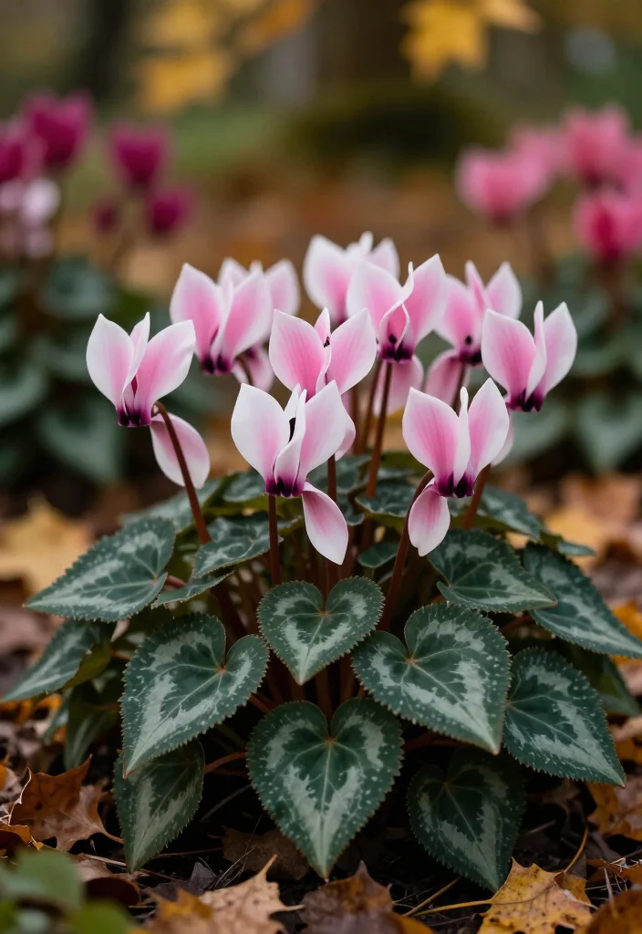 20 Stunning Autumn Flowers That Will Brighten Your Garden This Fall! 58 20 Stunning Autumn Flowers That Will Brighten Your Garden This Fall! - 15. Cyclamen 1