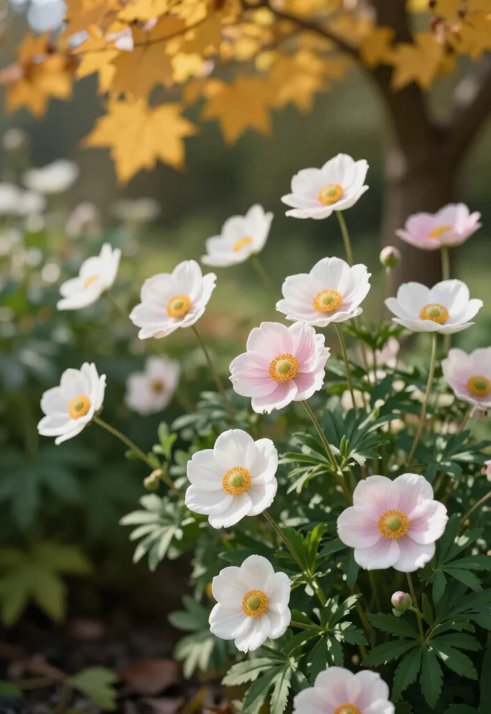 20 Stunning Autumn Flowers That Will Brighten Your Garden This Fall! 5 20 Stunning Autumn Flowers That Will Brighten Your Garden This Fall! - 4. Japanese Anemone 1