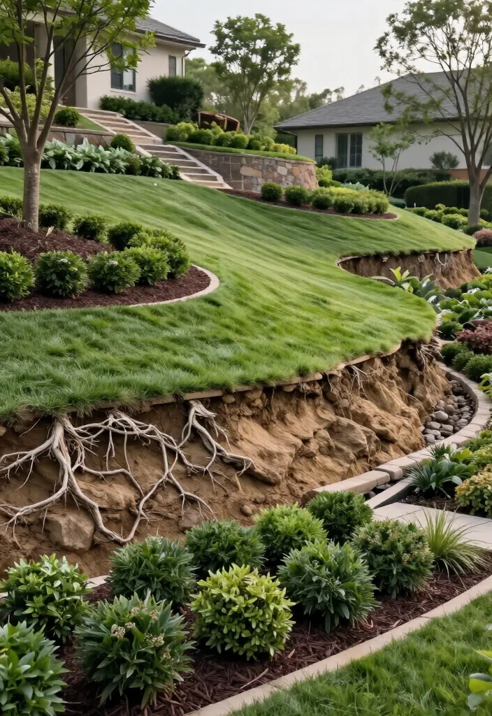10 Beautiful, Stable Sloped Hillside Landscaping Ideas for a Safer Yard - 1. Start With a Careful Slope and Soil Assessment 1
