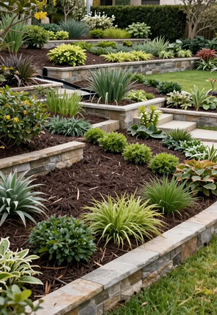 10 Beautiful, Stable Sloped Hillside Landscaping Ideas for a Safer Yard - 10. Maintain the Slope Through Every Season 1