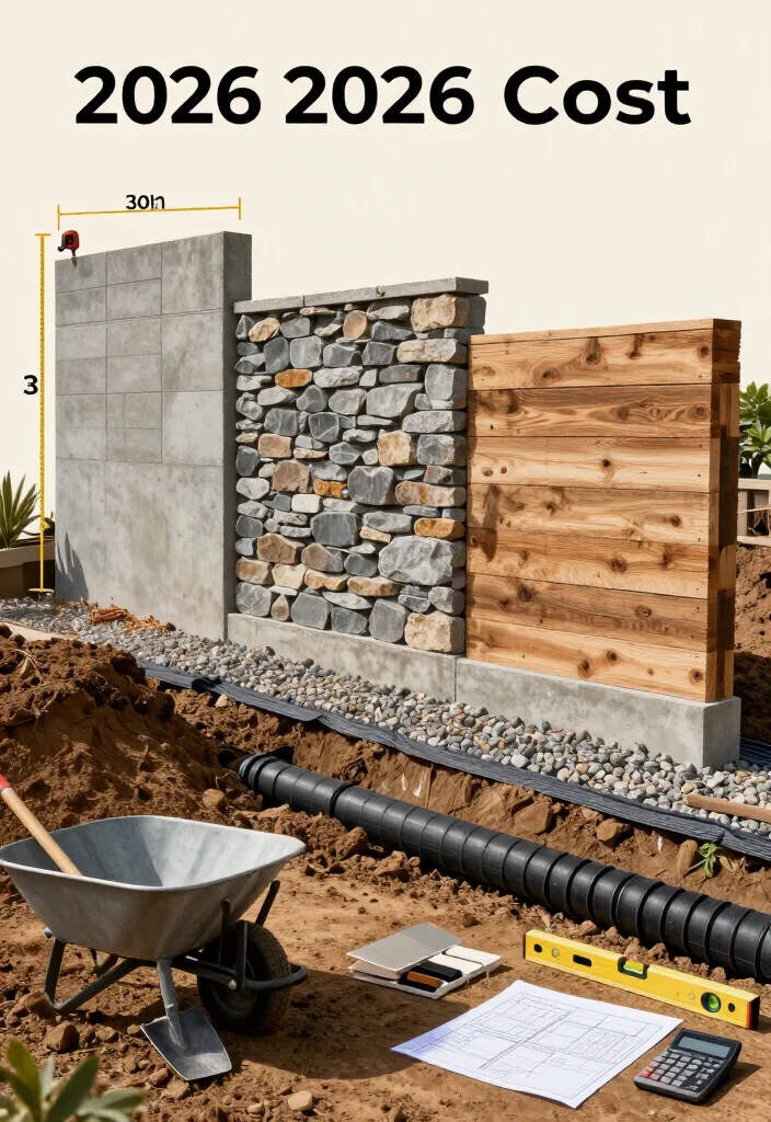 10 Retaining Wall Cost Comparisons for 2026: Block, Concrete, Stone or Timber—which One Costs Less? - 10. A Sample Budget Makes the Choice Much Clearer 1