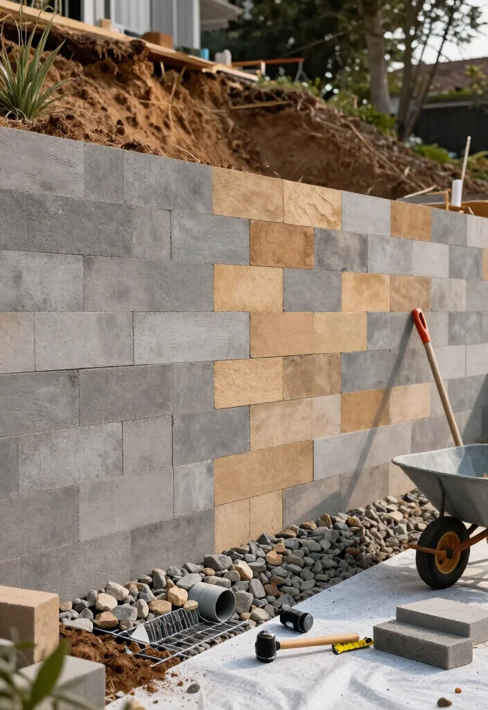 10 Retaining Wall Cost Comparisons for 2026: Block, Concrete, Stone or Timber—which One Costs Less? - 2. Block Wall Cost: Often the Best Middle-Ground Price 1