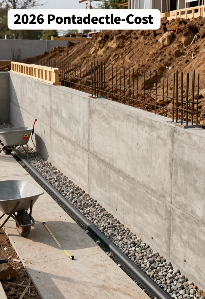 10 Retaining Wall Cost Comparisons for 2026: Block, Concrete, Stone or Timber—which One Costs Less? - 3. Concrete Wall Cost: Higher Upfront Price, Strong Structural Performance 1