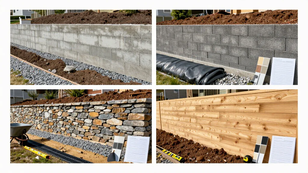 10 Retaining Wall Cost Comparisons for 2026: Block, Concrete, Stone or Timber—which One Costs Less?
