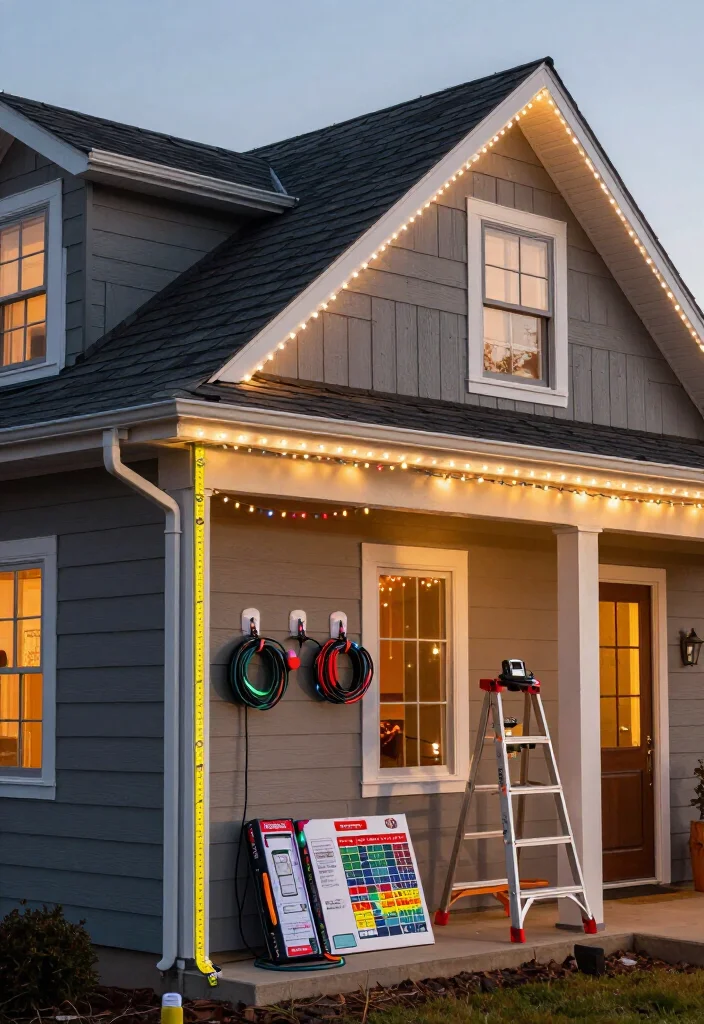 11 Best Christmas Light Calculator: How Many Feet You Need, Cost & Safety Guide - 2. Use a Roofline Calculator for Clean, Even Eaves 1