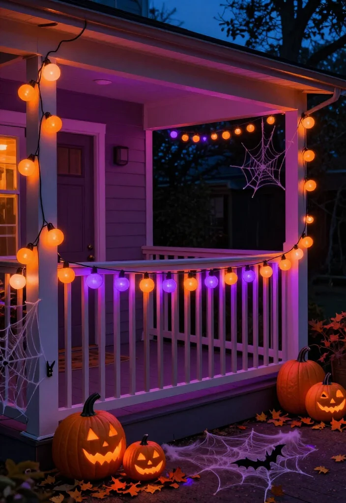 11 Best Halloween String Lights for a Bewitching Glow (Plus Outdoor Safety Tips You Shouldn't Skip!) 2 11 Best Halloween String Lights for a Bewitching Glow (Plus Outdoor Safety Tips You Shouldn't Skip!) - 1. Best Overall: Orange and Purple Globe Halloween String Lights 1