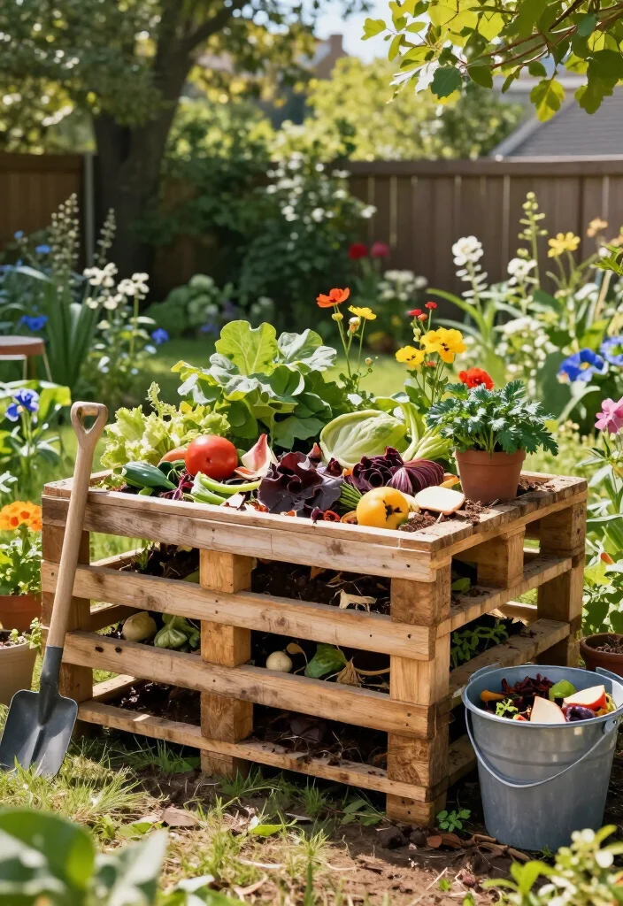 11 Weekend Backyard Projects That'll Transform Your Outdoor Space Into a Paradise! - 11. Create a Sustainable Compost Bin 1
