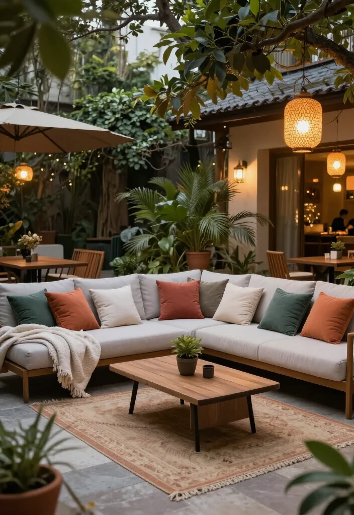 11 Weekend Backyard Projects That'll Transform Your Outdoor Space Into a Paradise! - 6. Set Up a Cozy Outdoor Lounge 1