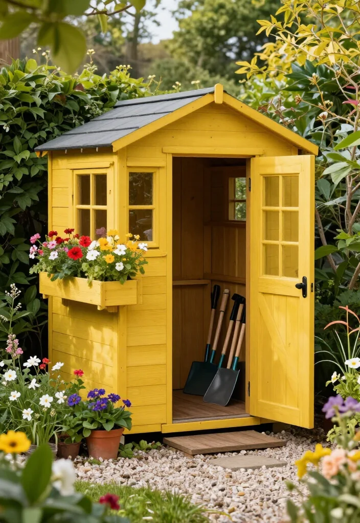 11 Weekend Backyard Projects That'll Transform Your Outdoor Space Into a Paradise! - 9. Create a Garden Shed 1