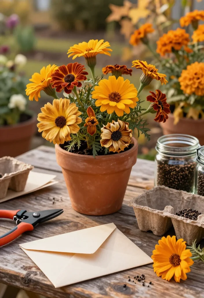 12 Flower Seeds to Collect Before September Ends (Save These Now for a Gorgeous Spring Garden!) - 1. Marigold Seeds: The Easy Golden Starter 1