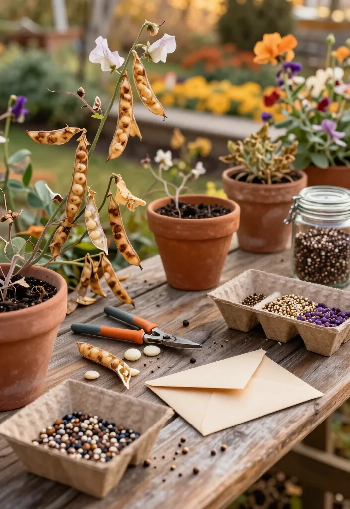 12 Flower Seeds to Collect Before September Ends (Save These Now for a Gorgeous Spring Garden!) - 10. Sweet Pea Seeds: Harvest Before the Pods Split 1