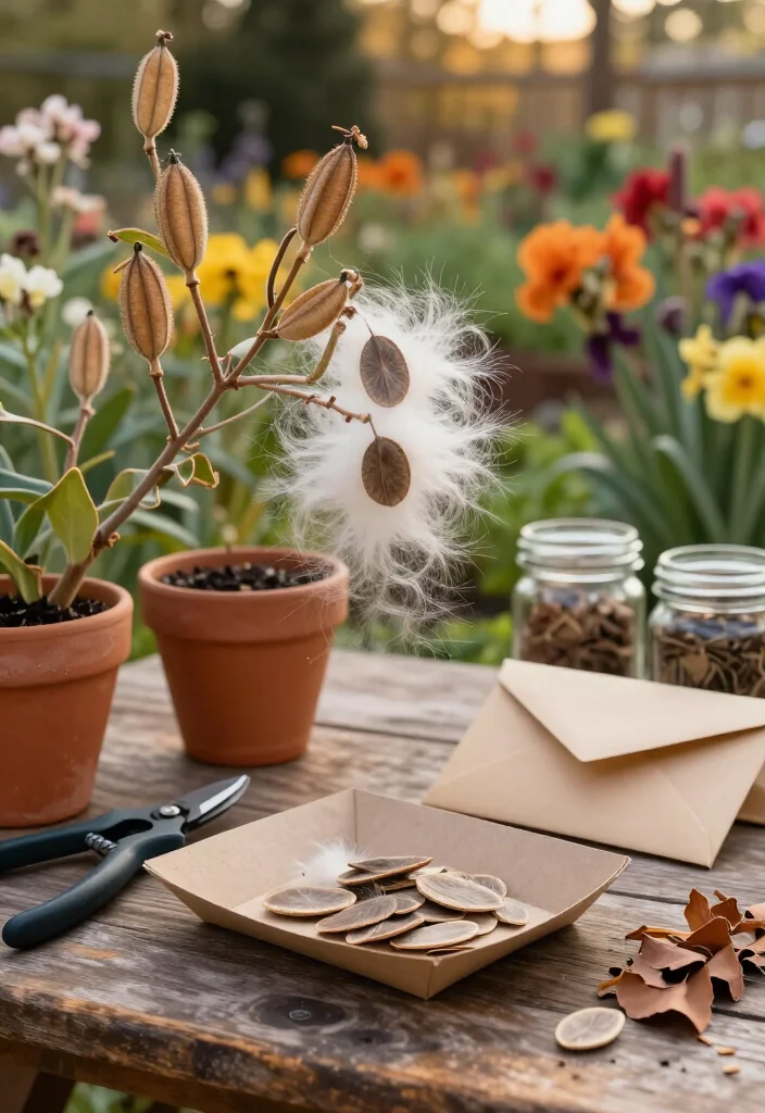 12 Flower Seeds to Collect Before September Ends (Save These Now for a Gorgeous Spring Garden!) - 11. Milkweed Seeds: Catch the Fluffy Tufts at the Right Time 1