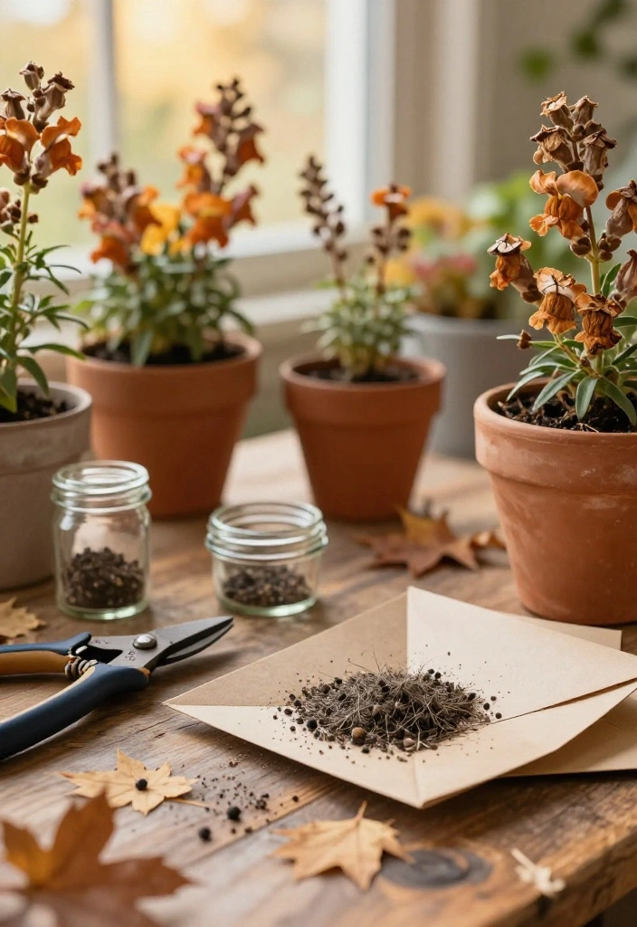 12 Flower Seeds to Collect Before September Ends (Save These Now for a Gorgeous Spring Garden!) - 12. Snapdragon Seeds: Shake the Tiny Capsules Gently 1