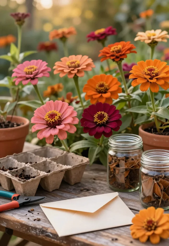 12 Flower Seeds to Collect Before September Ends (Save These Now for a Gorgeous Spring Garden!) - 2. Zinnia Seeds: Save the Biggest, Healthiest Blooms 1