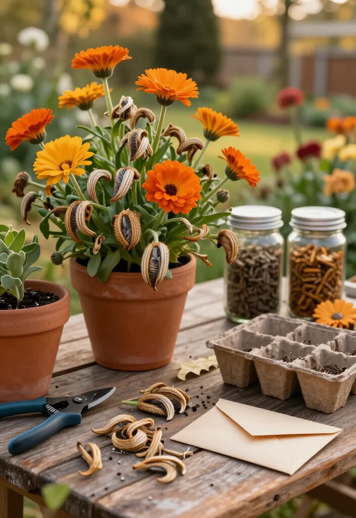 12 Flower Seeds to Collect Before September Ends (Save These Now for a Gorgeous Spring Garden!) - 5. Calendula Seeds: Gather the Curved Little Claws 1