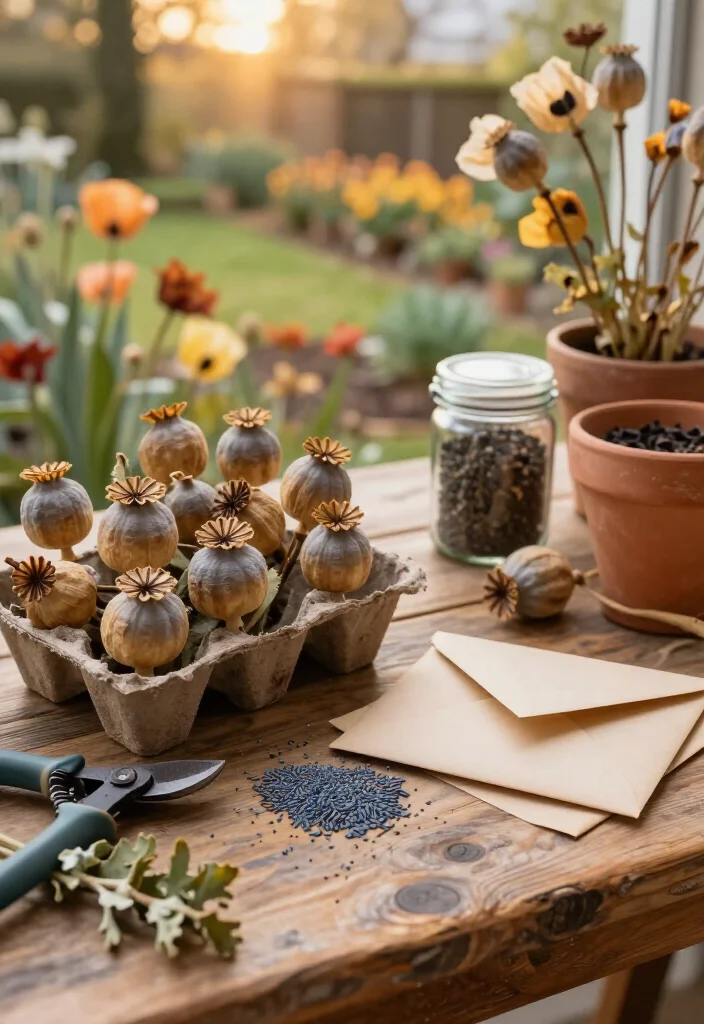 12 Flower Seeds to Collect Before September Ends (Save These Now for a Gorgeous Spring Garden!) - 9. Poppy Seeds: Collect the Rattling Capsules 1