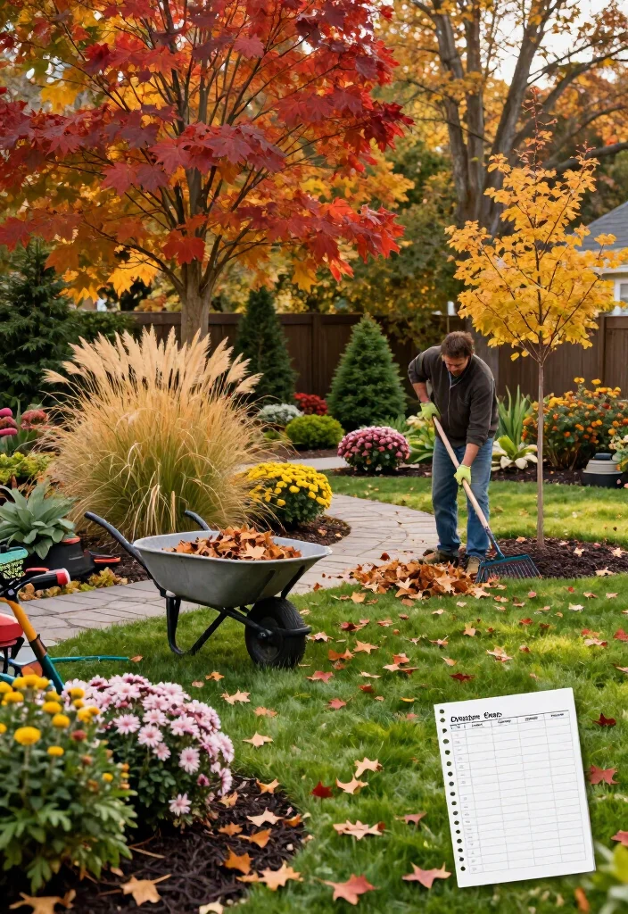 12-Month Landscape Maintenance Calendar: The Ultimate Yard-Care Checklist for a Beautiful Garden All Year! - October: Plant Trees, Mulch Beds, and Welcome Autumn Color 1