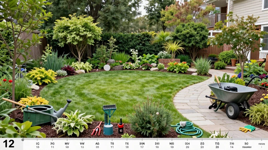 Month By Month Landscape Maintenance Calendar: The Ultimate Yard-Care Checklist For A Beautiful Garden All Year!