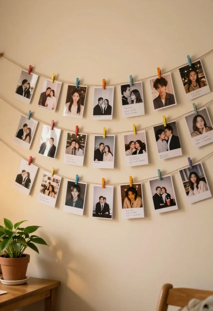 13 Adorable Valentine's Day Decor Ideas Under $50 (You Won't Believe #5!) 41 13 Adorable Valentine's Day Decor Ideas Under $50 (You Won't Believe #5!) - 8. Personalized Photo Display 1