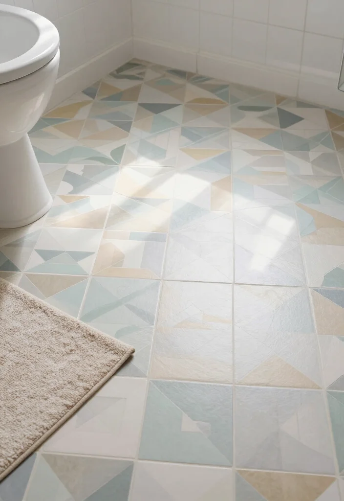 15 Best Small Bathroom Makeover Ideas on a Budget (You Won't Believe #7!) 2 15 Best Small Bathroom Makeover Ideas on a Budget (You Won't Believe #7!) - 1. Peel-and-Stick Tiles for a Stunning Floor 1
