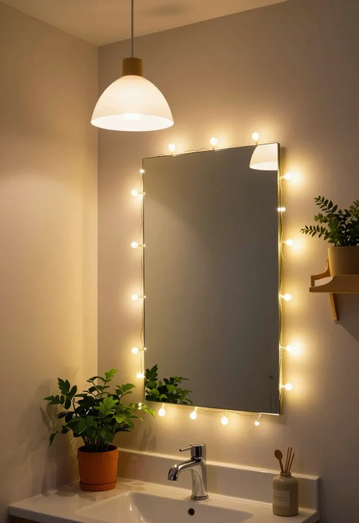 15 Best Small Bathroom Makeover Ideas on a Budget (You Won't Believe #7!) 42 15 Best Small Bathroom Makeover Ideas on a Budget (You Won't Believe #7!) - 9. Creative Lighting Solutions 1