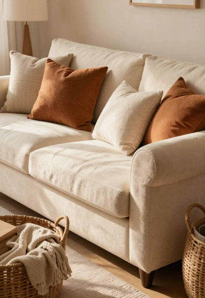 15 Best Sofas for Short People That Will Change Your Living Room Forever! - 8. Textured Fabrics for Cozy Comfort 1