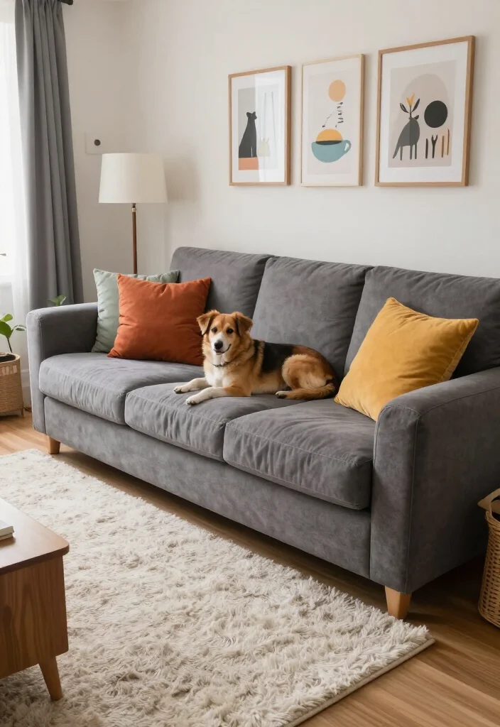 15 Best Sofas for Short People That Will Change Your Living Room Forever! - 9. Pet-Friendly Sofas 1