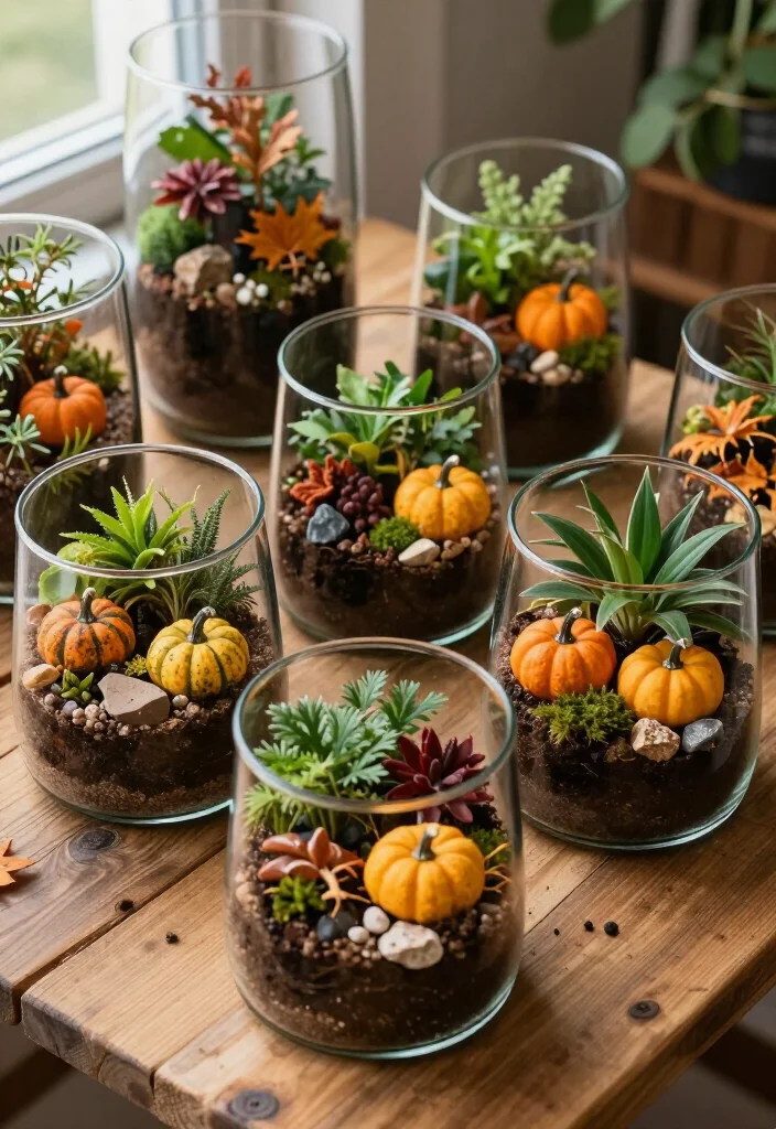 15 Chic Fall Decor Ideas Under $25 That Look Expensive! 56 15 Chic Fall Decor Ideas Under $25 That Look Expensive! - 13. Simple DIY Terrariums 1