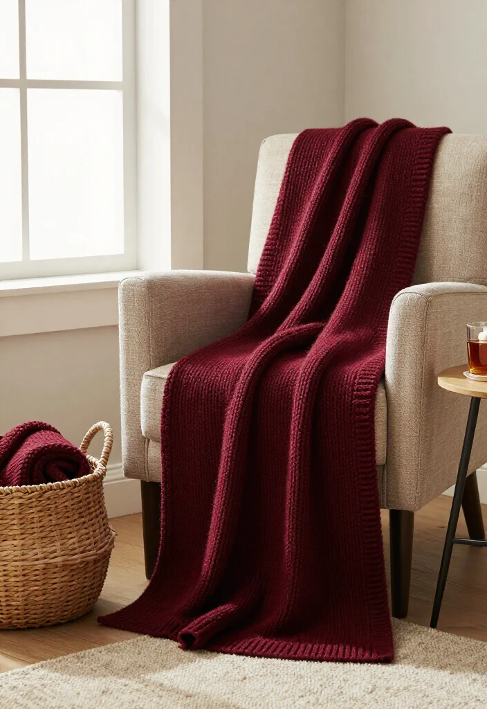 15 Chic Fall Decor Ideas Under $25 That Look Expensive! 13 15 Chic Fall Decor Ideas Under $25 That Look Expensive! - 2. Cozy Knit Throws 1