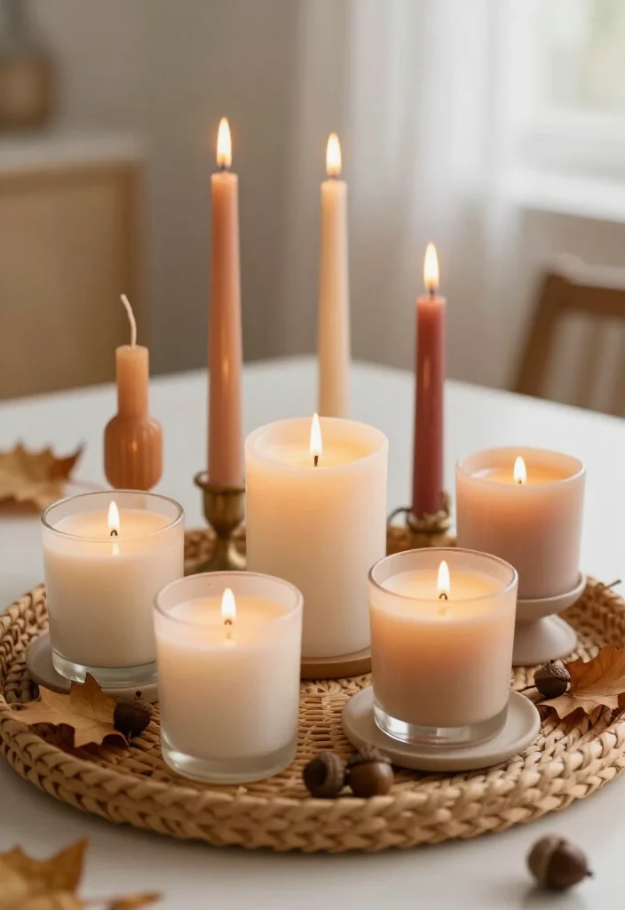 15 Chic Fall Decor Ideas Under $25 That Look Expensive! 25 15 Chic Fall Decor Ideas Under $25 That Look Expensive! - 4. Chic Scented Candles 1