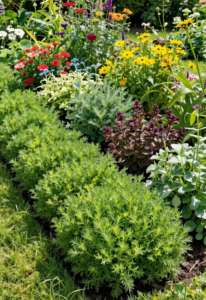 15 Creative Contemporary Garden Edging Ideas That'll Transform Your Outdoor Space! - 5. Living Plant Edging 1