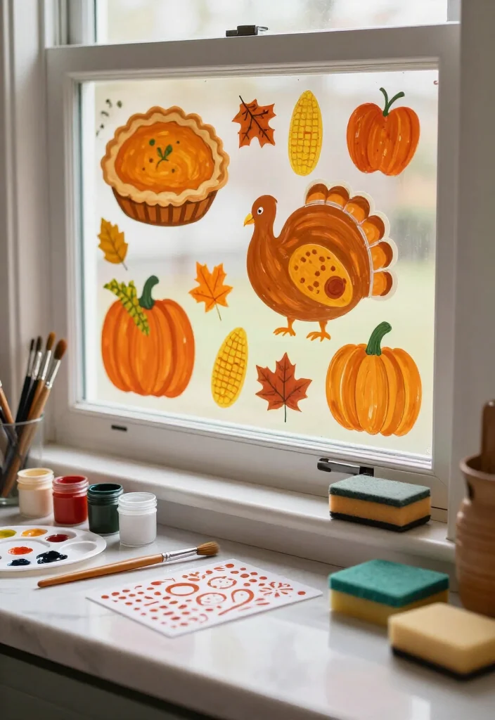 15 Easy Thanksgiving Window Painting Ideas Anyone Can Create (Even If You Can't Draw!) 70 15 Easy Thanksgiving Window Painting Ideas Anyone Can Create (Even If You Can't Draw!) - Conclusion: Make the Window Part of the Feast 1