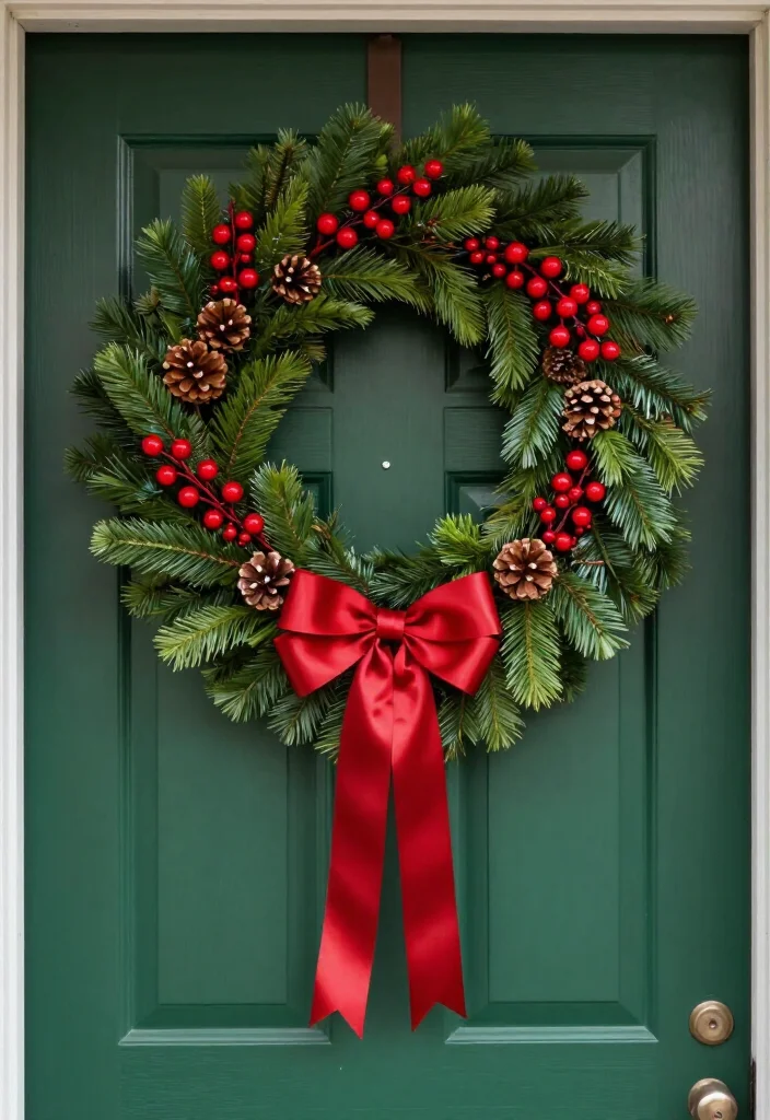 15 Stunning Christmas Decor Ideas Under $25 That Will Transform Your Home! - 11. Cheerful Door Wreaths 1