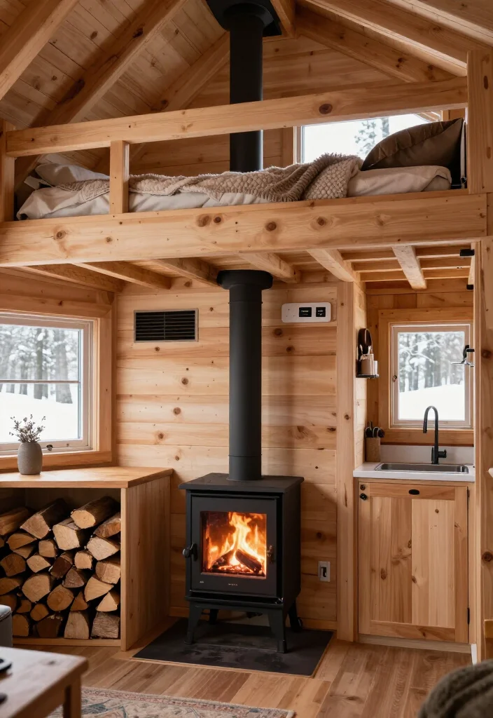 15 Tips for a Year-Round Tiny Home in a Deluxe Lofted Barn Cabin: Insulation, Heating & Ventilation - 7. Keep a Safe Backup Heat Source Ready 1