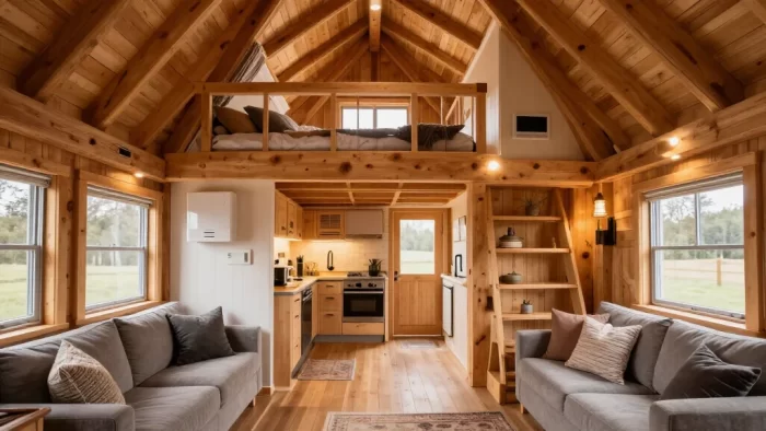 15 Tips for a Year-Round Tiny Home in a Deluxe Lofted Barn Cabin: Insulation, Heating & Ventilation