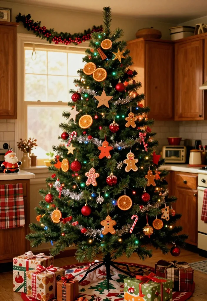 17 90s Christmas Tree Ideas That'll Bring Back the Best Holiday Memories (You Need to See #7!) 60 17 90s Christmas Tree Ideas That'll Bring Back the Best Holiday Memories (You Need to See #7!) - 15. Add a Sweet Country-Kitchen Touch 1