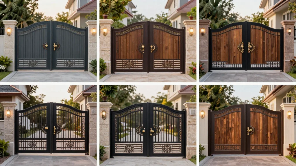 17 BEST Driveway Gate Ideas That Will Transform Your Curb Appeal (You Won't Believe #5!)